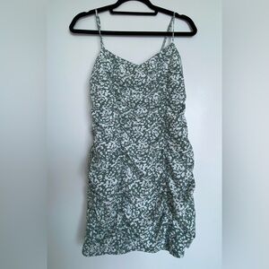 Abercrombie & Fitch White and Teal Dress